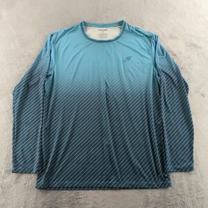 Mormaii Shirt Mens 2XL Blue Beach Long Sleeve UV Protection Athletic Surf Brazil